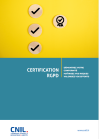 Plaquette - Certification RGPD