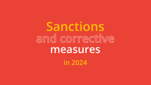 sanctions and corrective measures in 2024