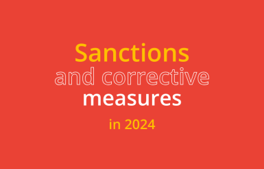 sanctions and corrective measures in 2024